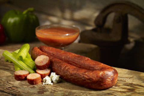 Smoked Buffalo Chicken Polish Sausage